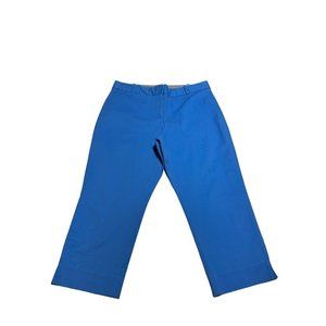 Talbots Curvy Fit Pants Blue Size 12 Petite